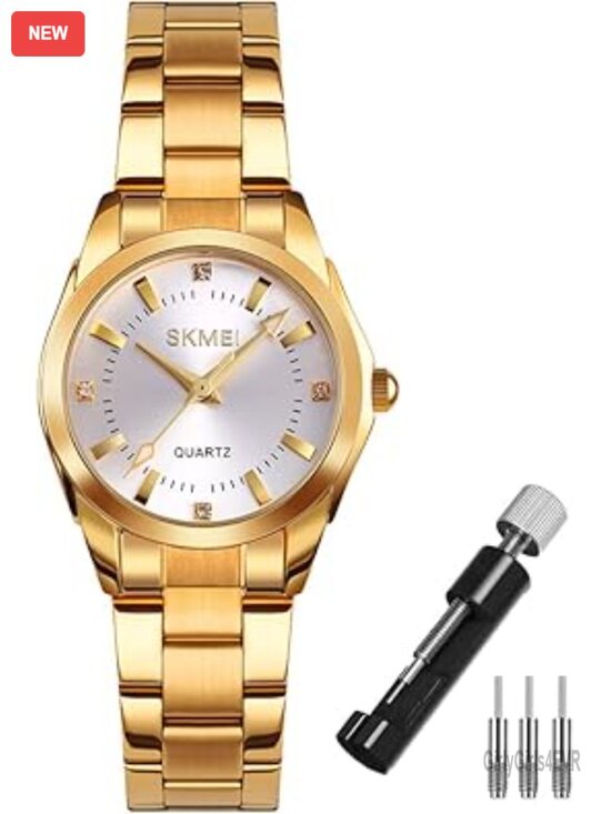 Stainless Steel Quartz Analog Waterproof Dress Business Wrist Watch main image 5